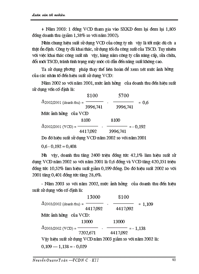 image for page Giải pháp nâng cao hiệu quả sử dụng vốn tại Công ty cổ phần vật liệu Xây dựng Thái Bình