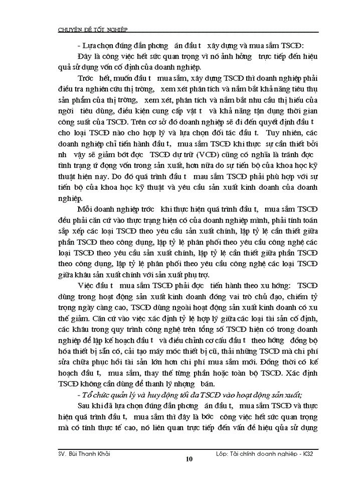 image for page Giải pháp nhằm nâng cao hiệu quả sử dụng Vốn cố định ở tại Công ty cao su Sao Vàng