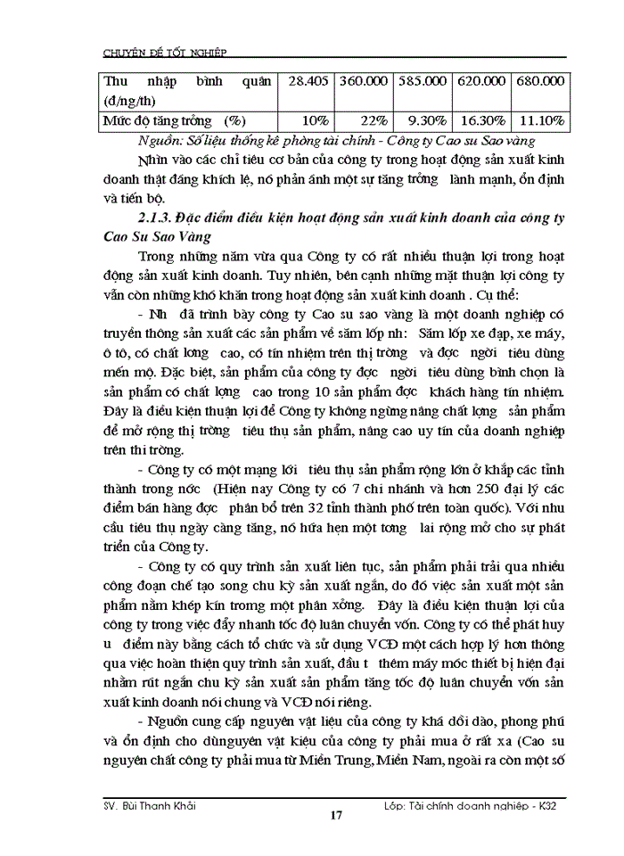 image for page Giải pháp nhằm nâng cao hiệu quả sử dụng Vốn cố định ở tại Công ty cao su Sao Vàng