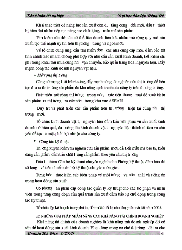 image for page Một số vấn đề phân tích hoạt động tài chính và nâng cao hiệu quả Sản xuất Kinh doanh ở Công ty Trách nhiệm Hữu hạn - Thương mại SANA