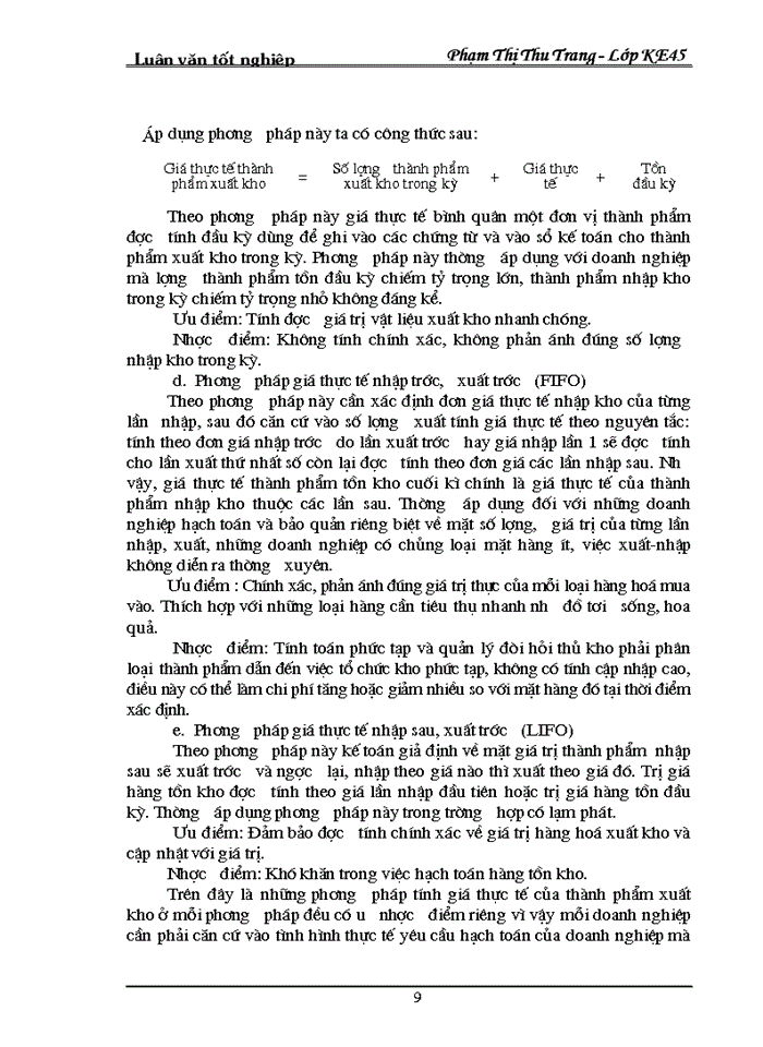 image for page Hạch toán thành phẩm và Tiêu thụ Thành phẩm tại xí nghiệp Dược phẩm 120 Bộ Quốc Phòng