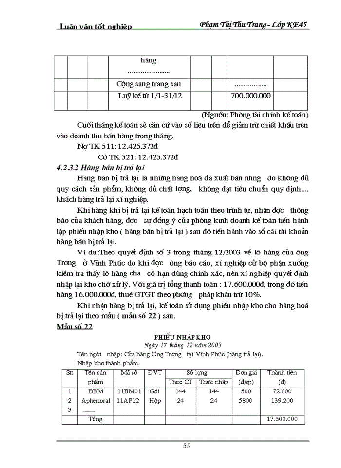 image for page Hạch toán thành phẩm và Tiêu thụ Thành phẩm tại xí nghiệp Dược phẩm 120 Bộ Quốc Phòng