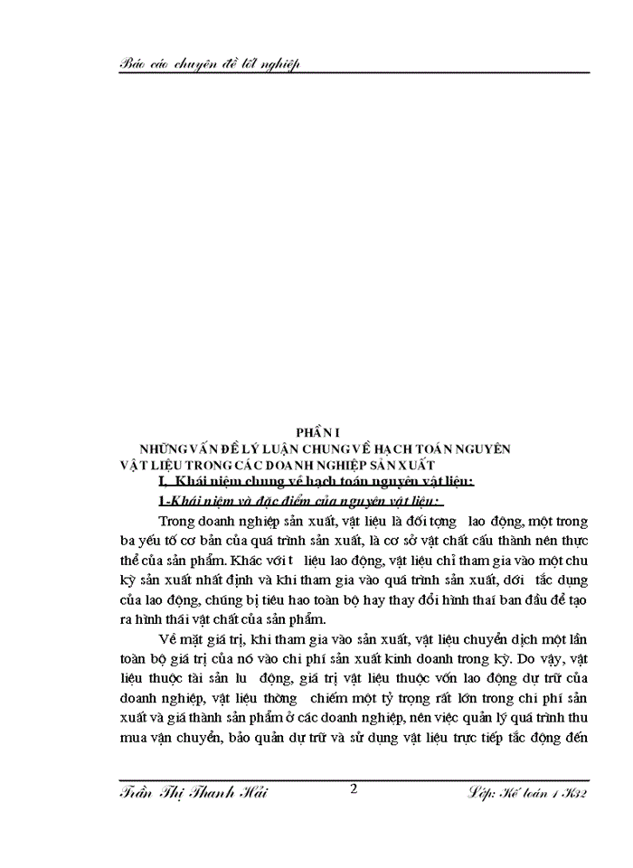 image for page Hoàn thiện hạch toán Nguyên vật liệu Công cụ dụng cụ và phương hướng nâng cao hiệu quả sử dụng Nguyên vật liệu Công cụ dụng cụ tại nhà máy thuốc lá Thăng Long
