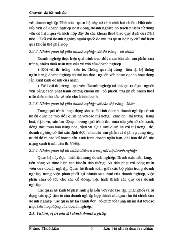 image for page Hoạt động tài chính và phân tích hoạt động tài chính của Doanh nghiệp