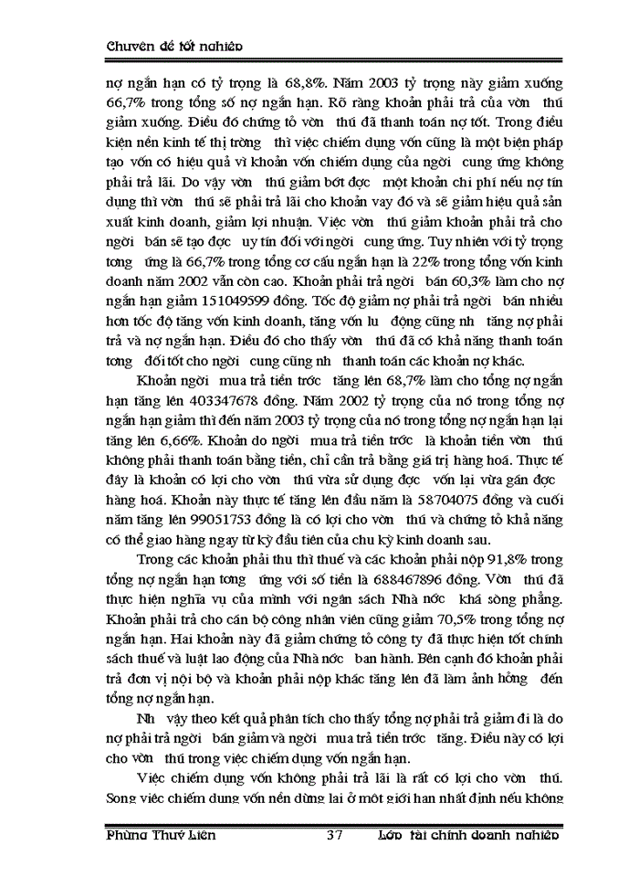 image for page Hoạt động tài chính và phân tích hoạt động tài chính của Doanh nghiệp
