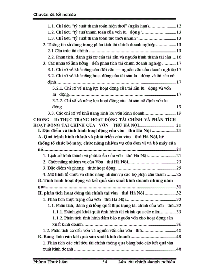 image for page Hoạt động tài chính và phân tích hoạt động tài chính của Doanh nghiệp