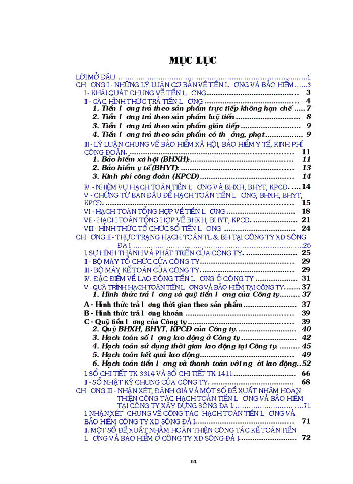 image for page Hạch toán tiền lương và Bảo hiểm