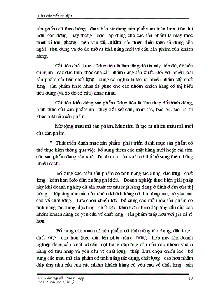 image for page Một số Giải pháp quản lý nhằm hoàn thiện việc Xây dựng chiến lược sản phẩm của Công ty Trách nhiệm Hữu hạn chế tạo máy Điện Việt Nam Hungari