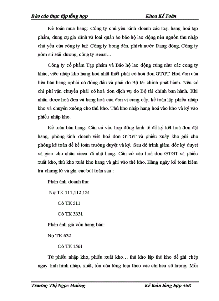 image for page Thực trạng tổ chức bộ máy Kế toán và công tác Kế toán tại Công ty Cổ phần tạp phẩm và Bảo hộ lao động