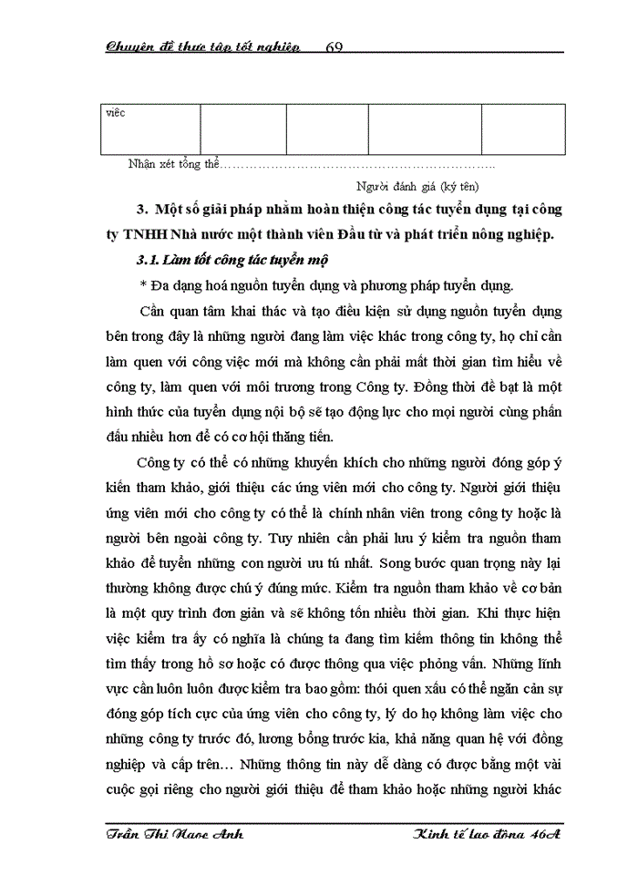 image for page Hoàn thiện công tác tuyển dụng và đào tạo nguồn nhân lực tại Công ty Trách nhiệm Hữu hạn Nhà nước một thành viên Đầu tư và Phát triển nông nghiệp Hà Nội