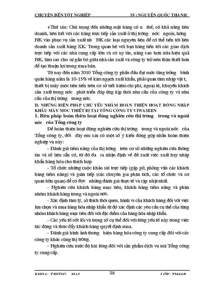 image for page Hoàn thiện hoạt động Nhập khẩu máy móc thiết bị tại Tổng Công ty đầu tư Xây dựng cấp thoát nước và môi trường Việt Nam VIWASEEN