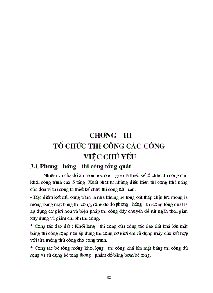 image for page Đồ án tổ chức thi công trong thi công công trình Xây dựng