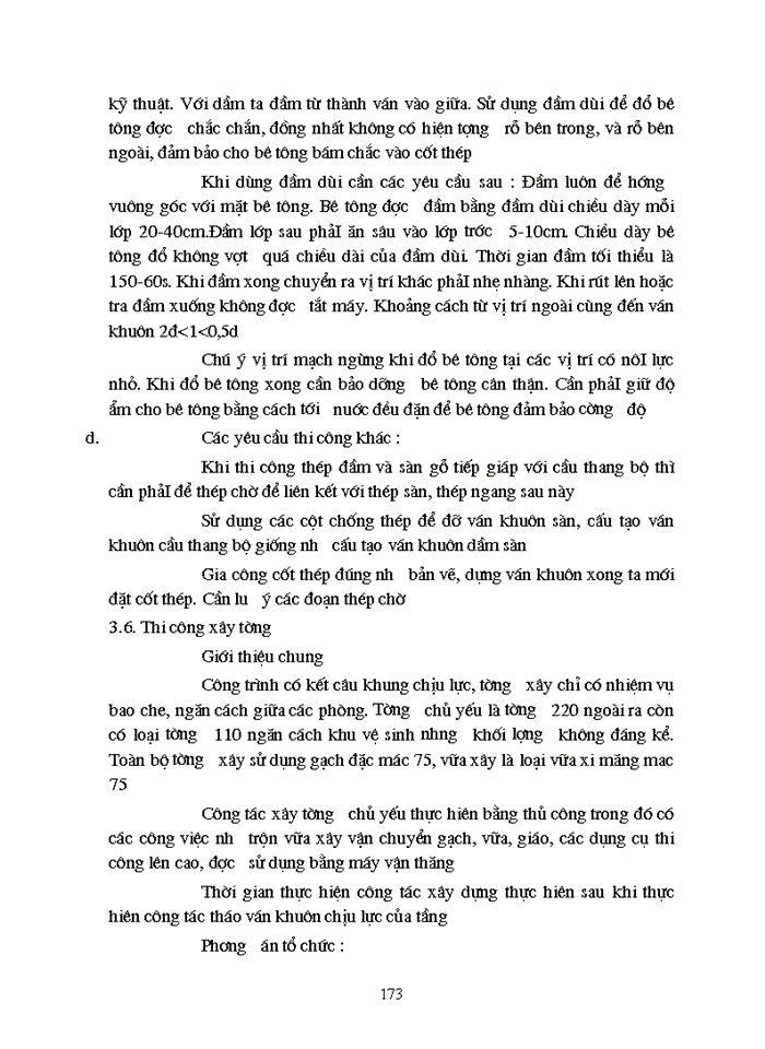 image for page Đồ án tổ chức thi công trong thi công công trình Xây dựng