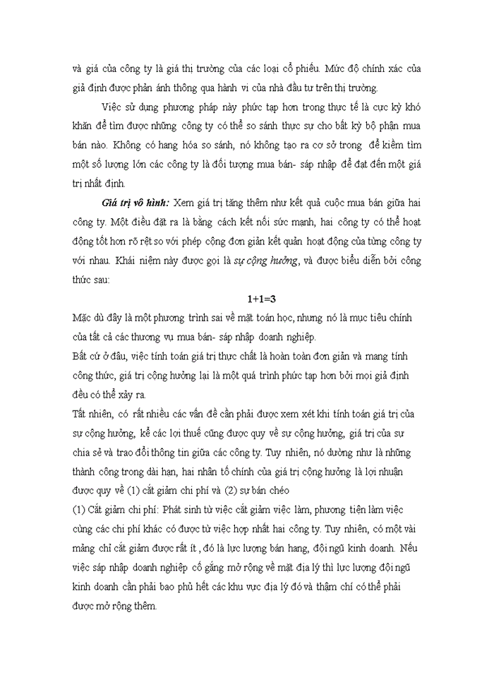 image for page Tìm hiểu dưới giác độ tài chính quy trình mua bán sáp nhập Doanh nghiệp