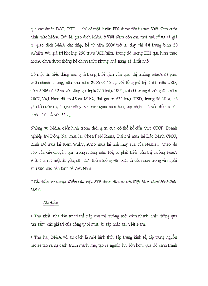 image for page Tìm hiểu dưới giác độ tài chính quy trình mua bán sáp nhập Doanh nghiệp