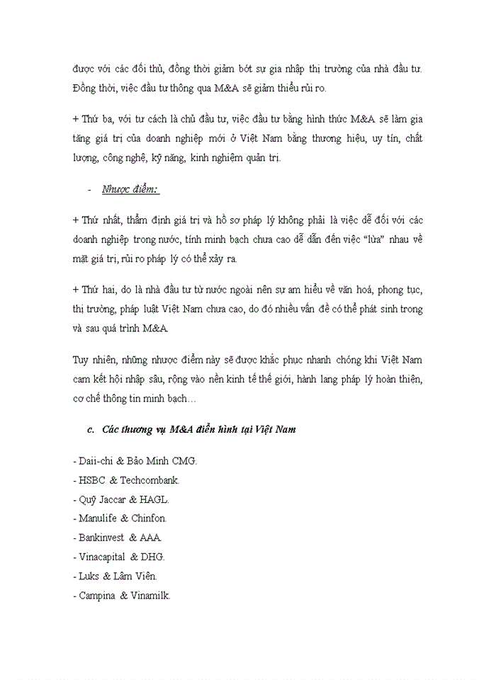 image for page Tìm hiểu dưới giác độ tài chính quy trình mua bán sáp nhập Doanh nghiệp