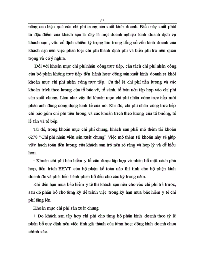 image for page Thực trạng và Giải pháp hoàn thiện Kế toán Chi phí sản xuất và giá thành hoạt động Kinh doanhdịch vụ buồng ngủ tại Công ty Khách sạn Du lịch Thắng Lợi