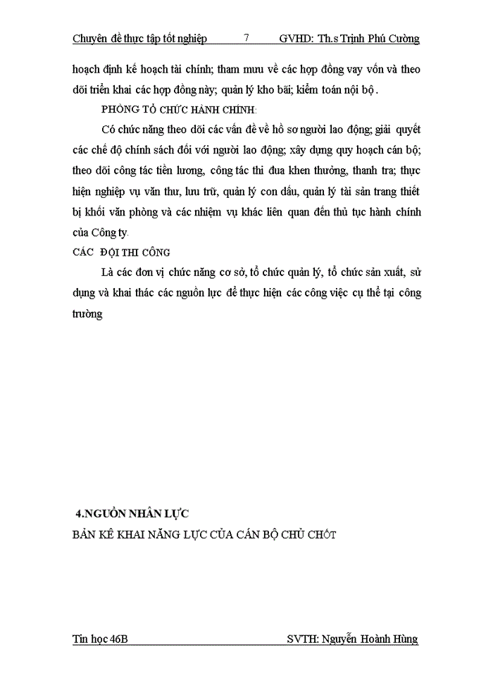 image for page Phân tích hệ thống chương trình quản lý công trình