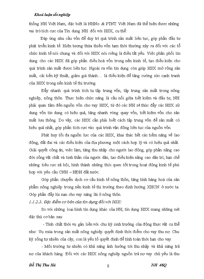 image for page Nâng cao chất lượng tín dụng đối với HSản xuất tại chi nhánh Ngân hàng nông nghiệp và Phát triển nông thôn huyện Thiệu Hoá - tỉnh Thanh Hoá