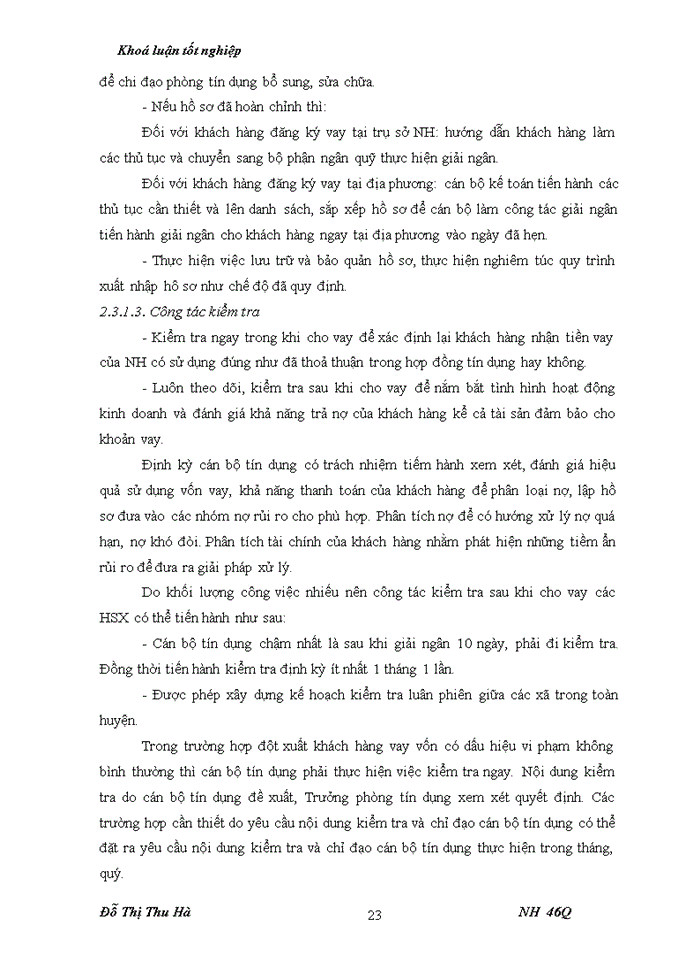 image for page Nâng cao chất lượng tín dụng đối với HSản xuất tại chi nhánh Ngân hàng nông nghiệp và Phát triển nông thôn huyện Thiệu Hoá - tỉnh Thanh Hoá