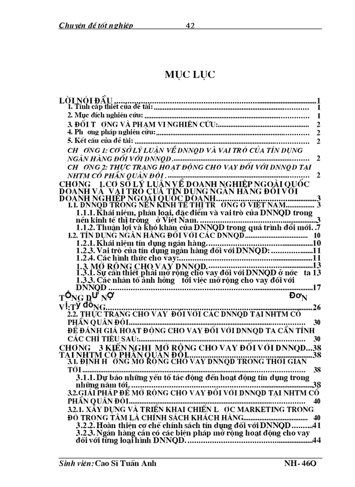 image for page Mở rộng cho vay đối với Doanh nghiệp ngoài quốc doanh tại Ngân hàng Thương mại cổ phần Quân Đội