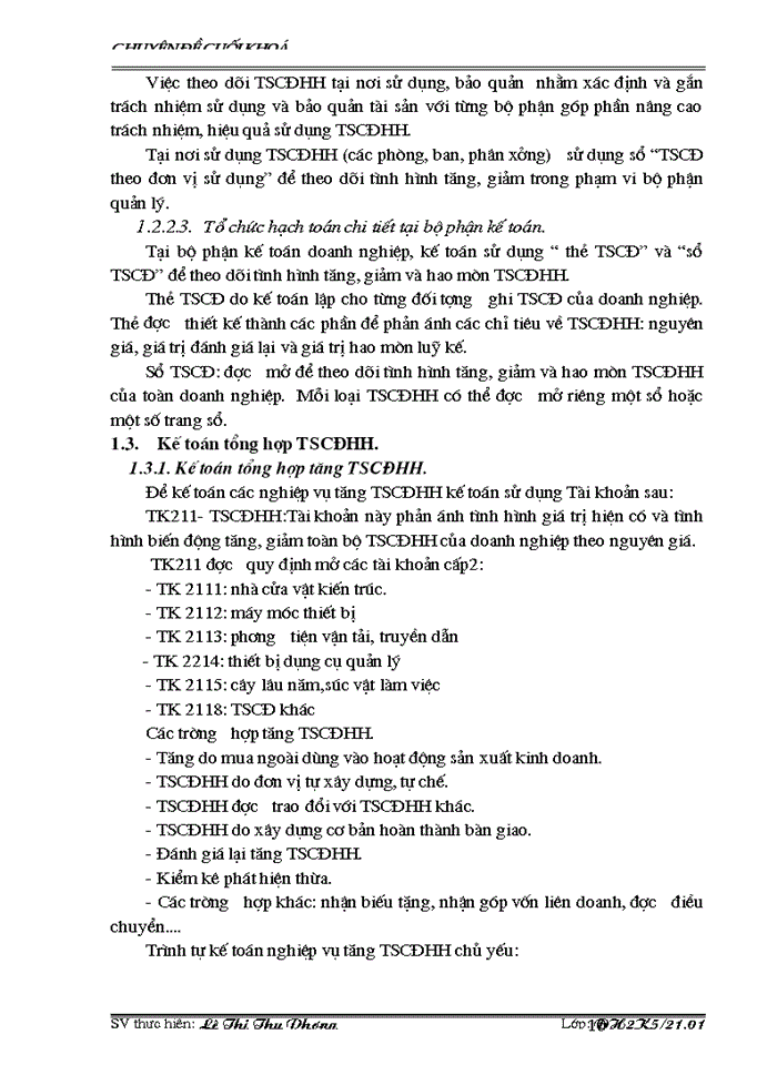 image for page THS Hoàn thiện công tác Kế toán Tài sản cố định Hữu hình tại Công ty Cổ phần Công trình đường thuỷ