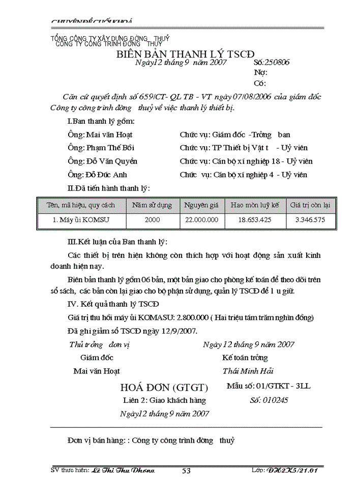 image for page THS Hoàn thiện công tác Kế toán Tài sản cố định Hữu hình tại Công ty Cổ phần Công trình đường thuỷ