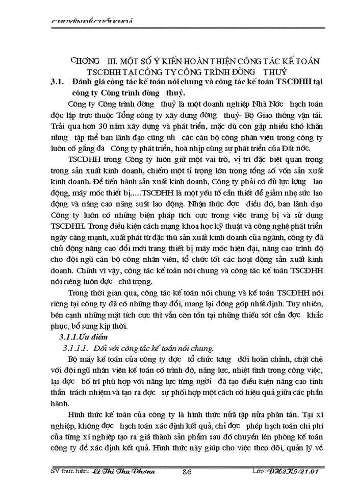 image for page THS Hoàn thiện công tác Kế toán Tài sản cố định Hữu hình tại Công ty Cổ phần Công trình đường thuỷ