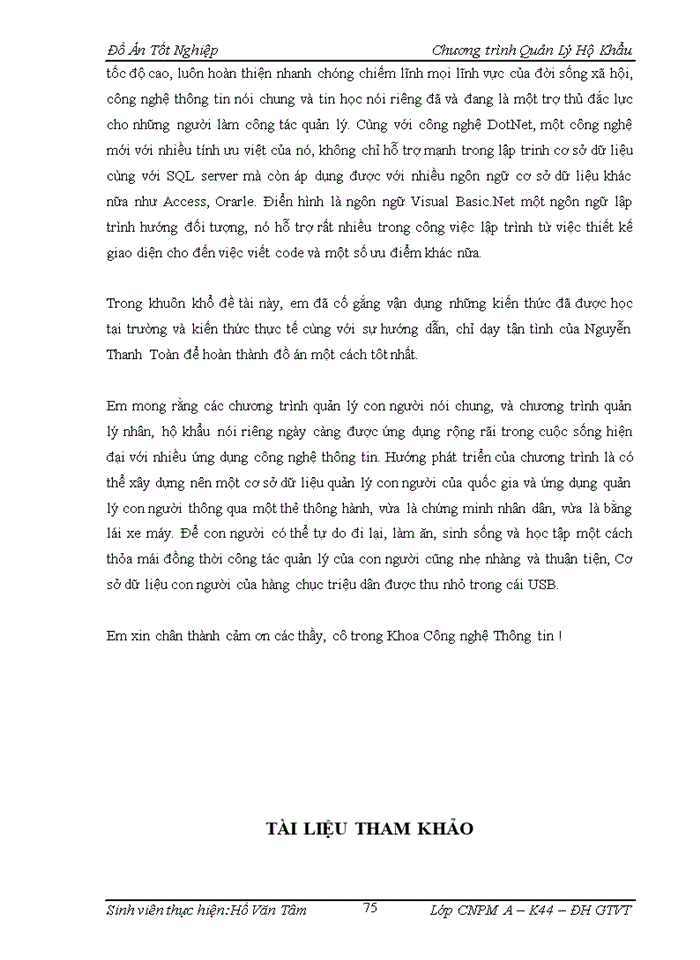 image for page Phân tích thiết kế cơ sở dữ liệu