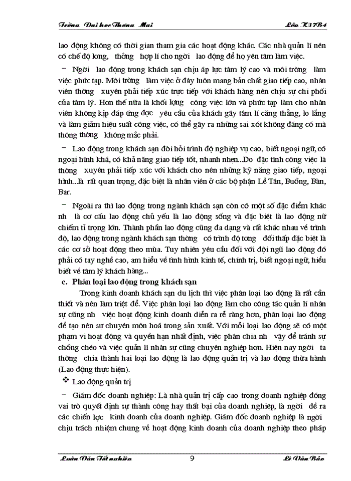 image for page Hoàn thiện công tác tuyển dụng bố trí và sử dụng nhân sự tại Công ty khách sạn du lịch Kim liên