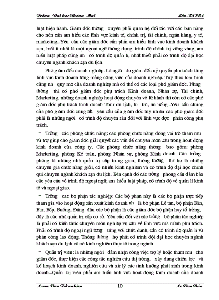 image for page Hoàn thiện công tác tuyển dụng bố trí và sử dụng nhân sự tại Công ty khách sạn du lịch Kim liên
