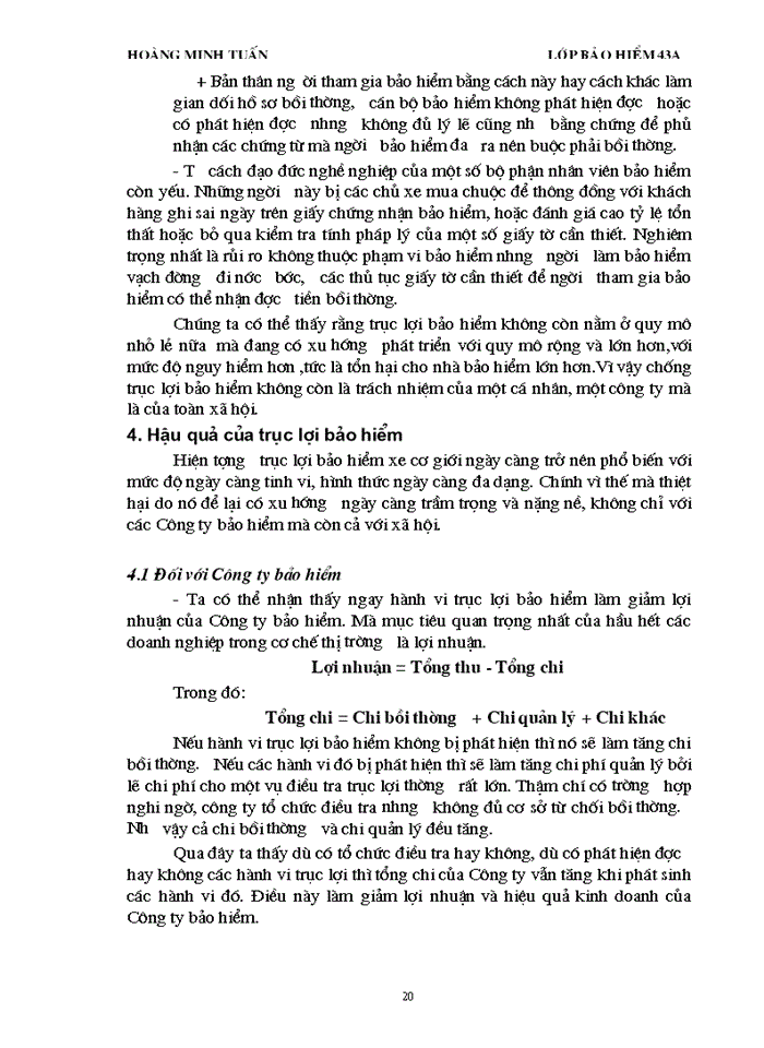 image for page Một số biện pháp chống trục lợi Bảo hiểm trong lĩnh vực Bảo hiểm vật chất xe cơ giới hiện nay ở Công ty Bảo hiểm PJICO