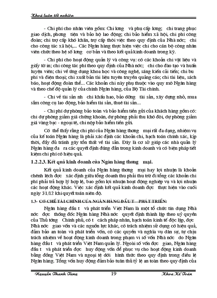image for page Một số Giải pháp nhằm tăng thu nhập giảm chi phí và nâng cao hiệu quả Kinh doanh tại Ngân hàng Đầu tư và Phát triển Hà Nam
