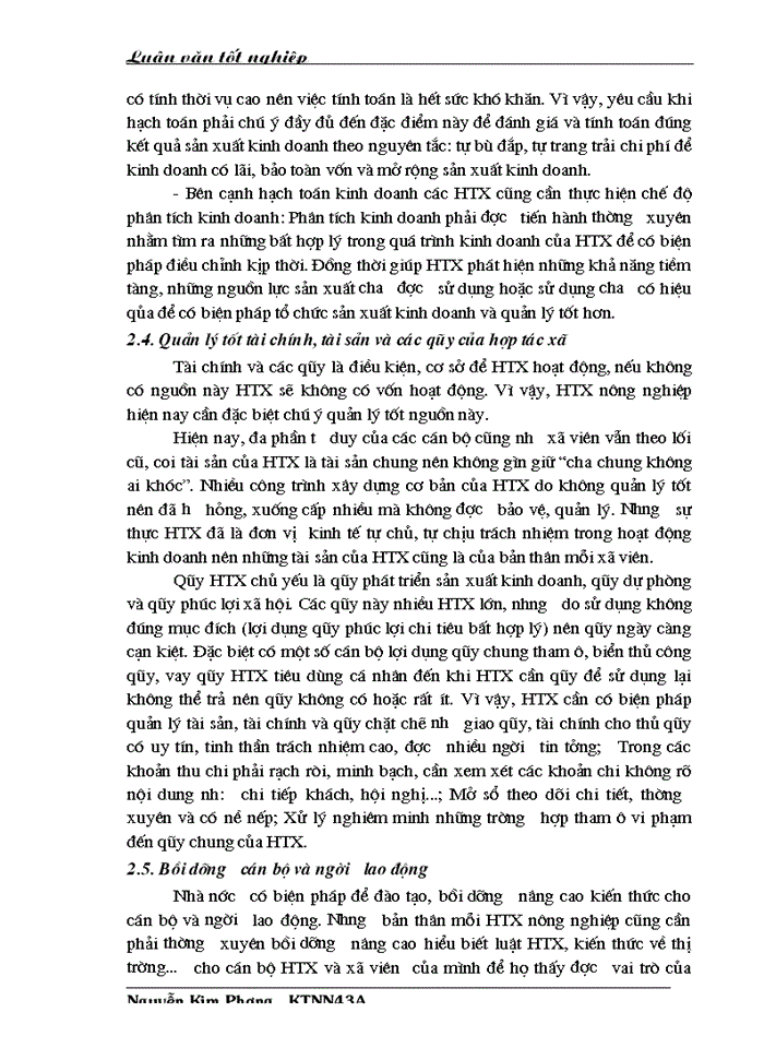 image for page Nâng cao hiệu qủa hoạt động Kinh doanhdịch vụ HTX nông nghiệp huyện Hoài Đức tỉnh Hà Tây
