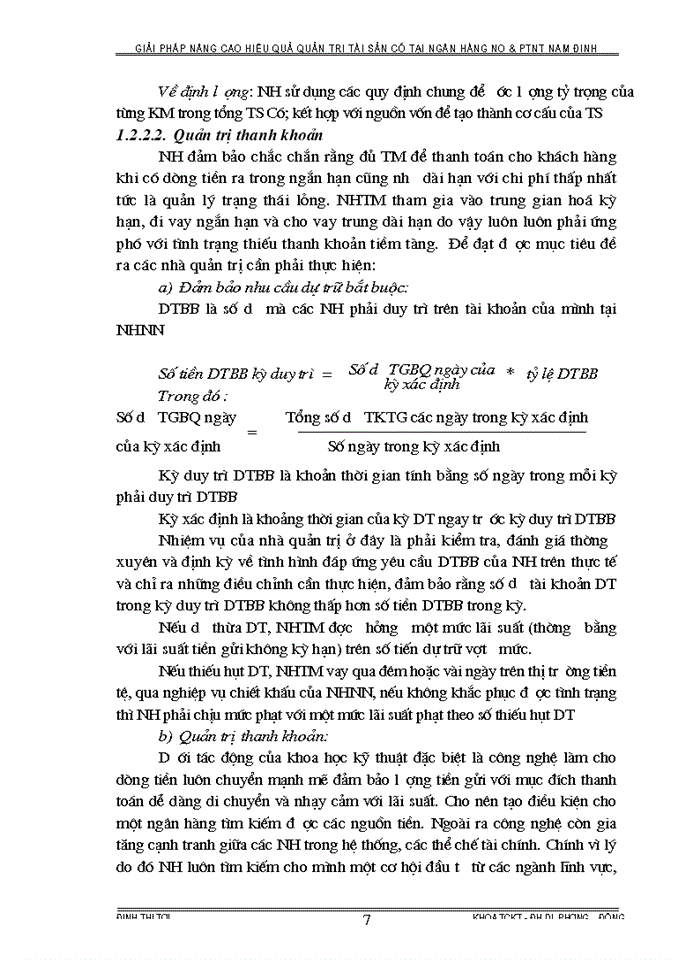 image for page Giải pháp nâng cao hiệu quả quản trị Tài Sản có