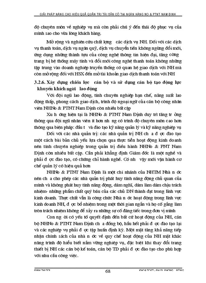 image for page Giải pháp nâng cao hiệu quả quản trị Tài Sản có