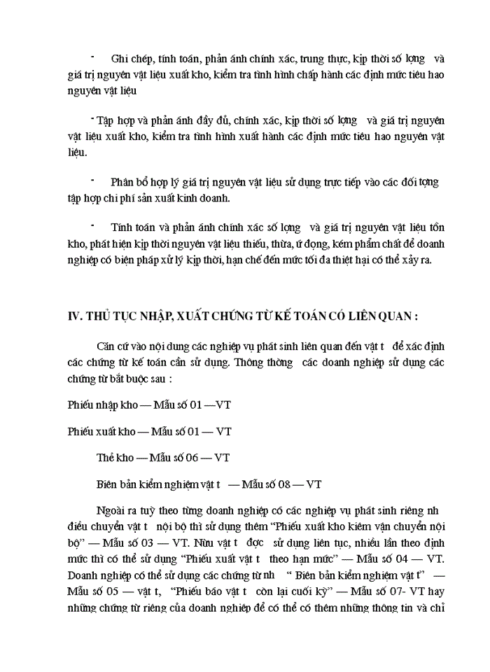 image for page Tổ chức công tác Kế toán Nguyên liệu Vật liệu