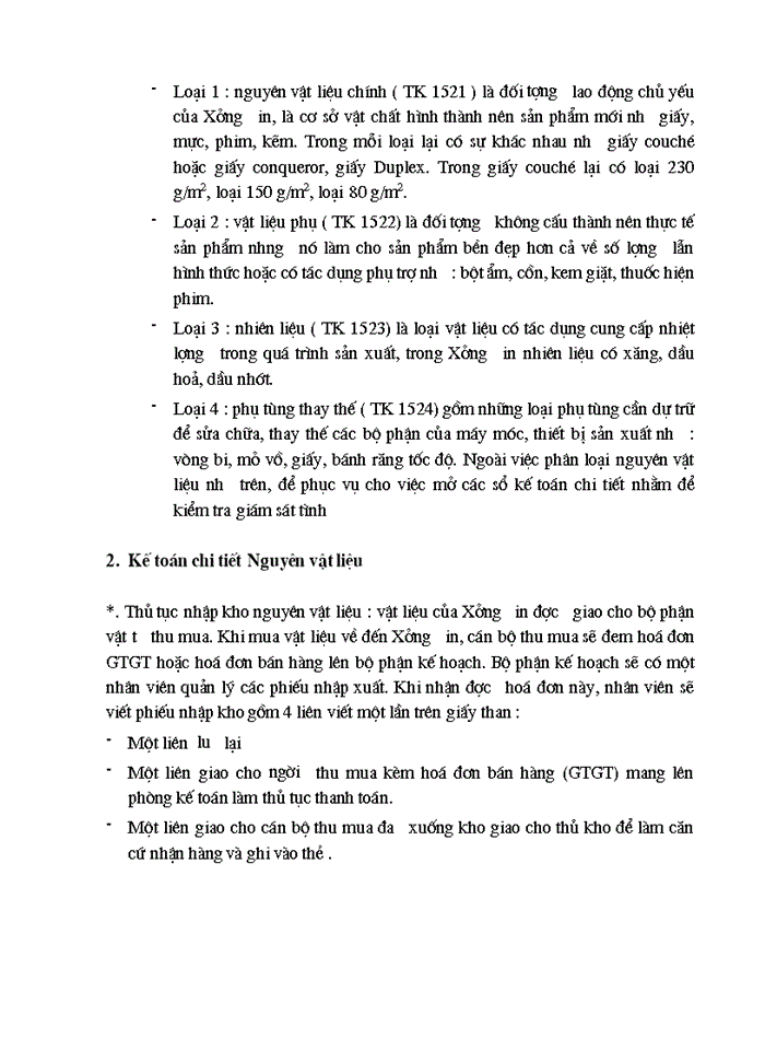 image for page Tổ chức công tác Kế toán Nguyên liệu Vật liệu