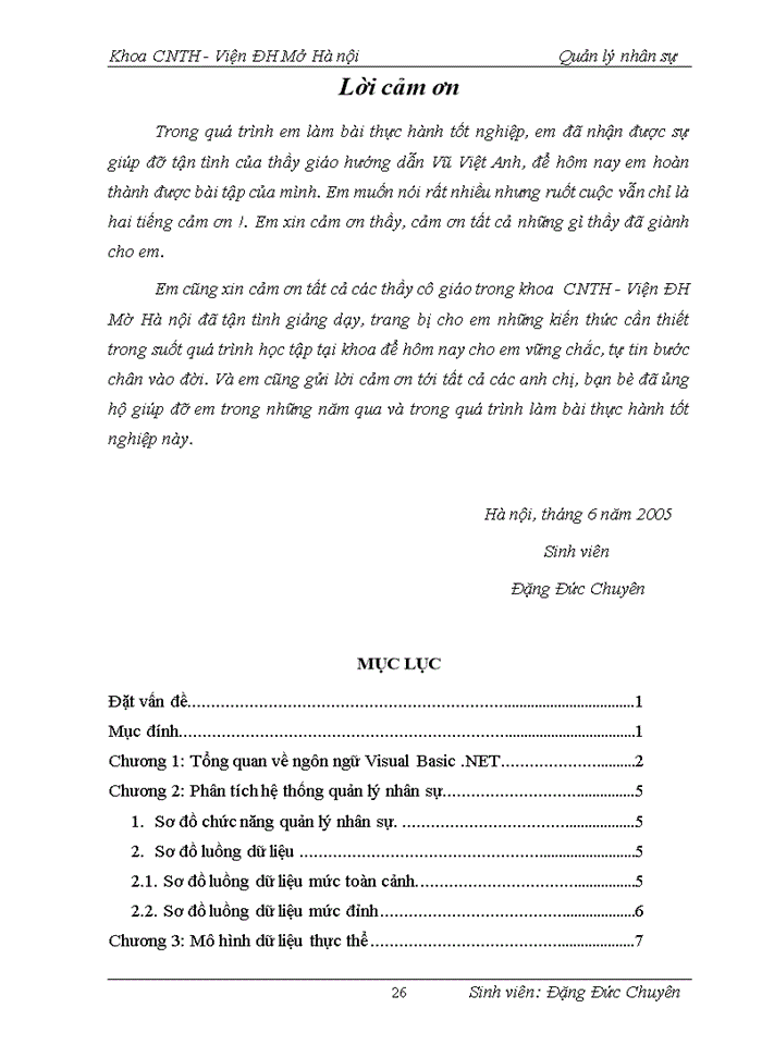 image for page Xây dựng chương trình quản lý nhân sự