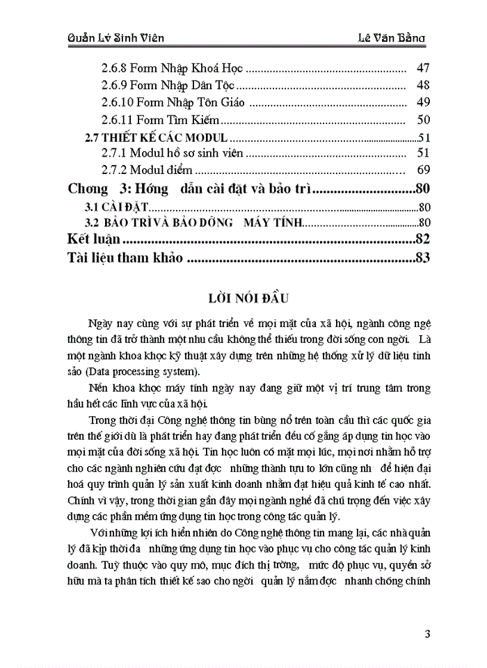 image for page Quản lý sinh viên