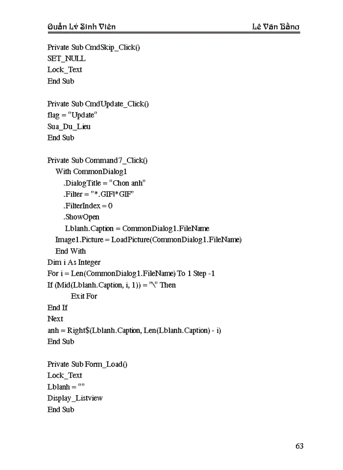 image for page Quản lý sinh viên