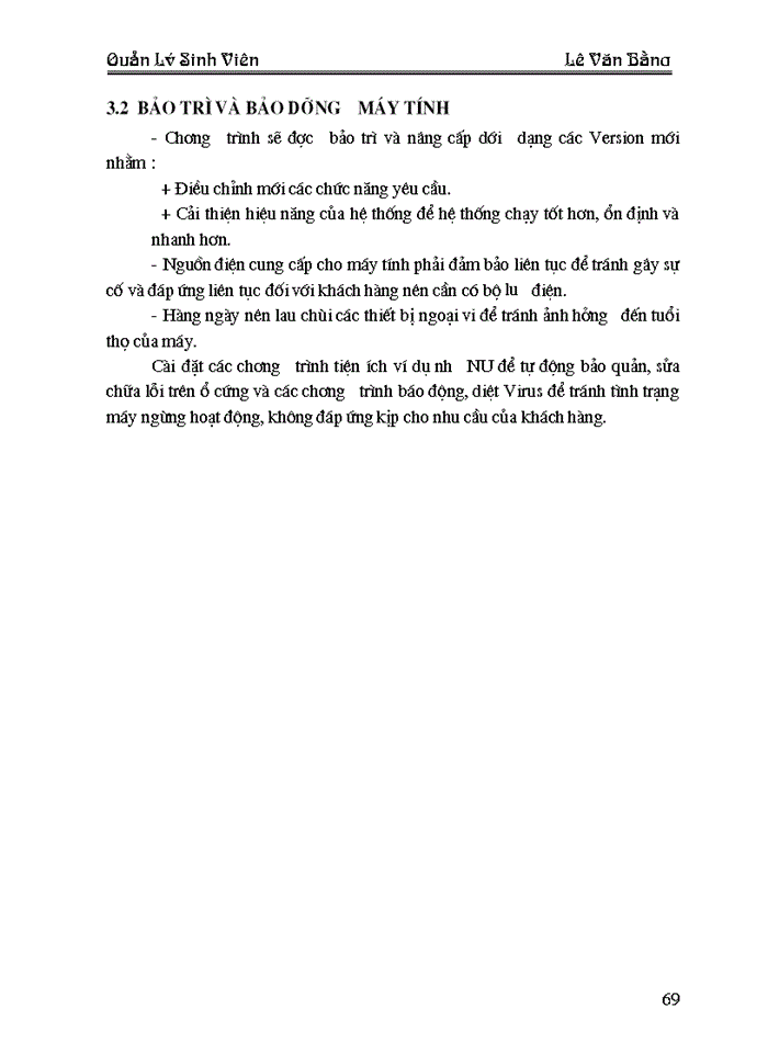 image for page Quản lý sinh viên