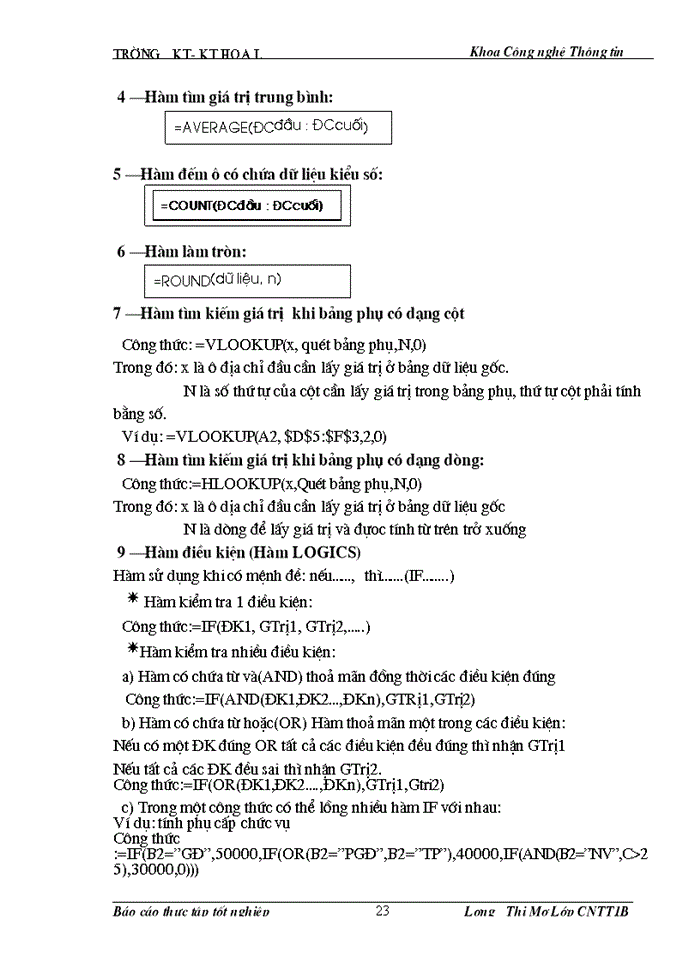 image for page Làm việc với hệ quản trị csdl ms access ms excel
