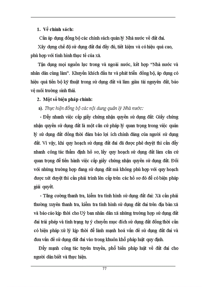 image for page Xây dựng phương án quy hoạch sử dụng đất xó Vũ Lạc Kiến Xương Thỏi bình giai đoạn 2005 2015