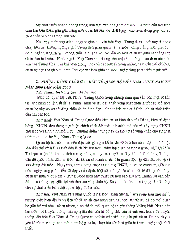 image for page Quan hệ Việt Nam - Trung Quốc những năm đầu thế kỉ XXI