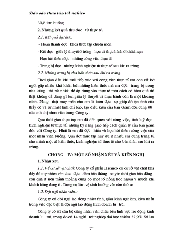 image for page Khái quát về quá trình hình thành phát triển và đặc điểm Kinh doanh của khách sạn HACINCO