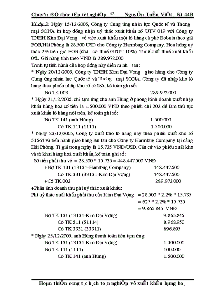 image for page Hoàn thiện công tác hạch toán nghiệp vụ Xuất khẩu Hàng hóa tại Công ty Cung ứng nhân lực Quốc tế và Thương mại SONA