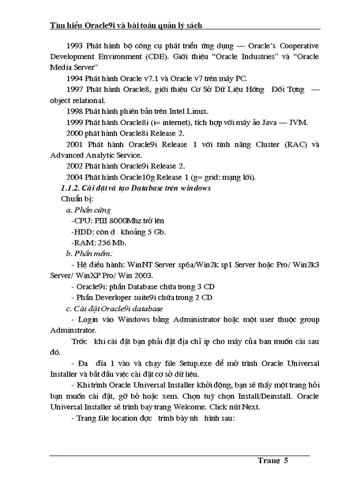 image for page Phân tích và thiết kế cơ sở dữ liệu