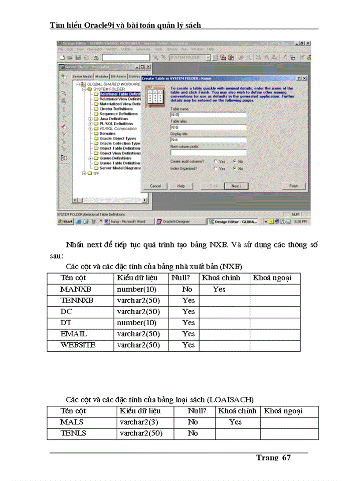image for page Phân tích và thiết kế cơ sở dữ liệu