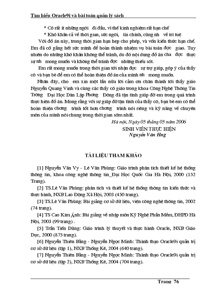 image for page Phân tích và thiết kế cơ sở dữ liệu